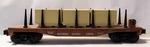Lionel #6-16386 Southern Pacific Flatcar W/load Three Removable Simulated Wood. Fixed Price $29.99.