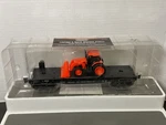 Menards Gauge Chicago & Northwestern Flat Car With Kubota 279-3186 Train. Fixed Price $59.95.
