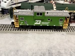 Mth 20-90014F Burlington Northern Extended Vision Caboose As-is. Fixed Price $50.00.