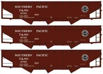 Accurail 8163 Southern Pacific-t&no Offset Triple Hopper (set 3). Fixed Price $58.43.
