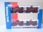 Walthers Ho 932-4408, Ore Car 4-PACK, Data Only. Fixed Price $99.99.