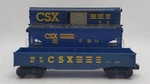 K-line O Gauge Csx Freight Cars: K6216, K6514, K6420 3 Ex. Fixed Price $46.99.