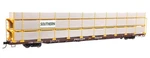Walthers Ho Scale 89' Flatcar Tri-level Auto Rack Southern #962132 910-8324. Fixed Price $42.05.