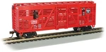 Bachmann 19710 Ho Cb&q 40' Animated Stock Car With Cattle #52025. Fixed Price $37.95.