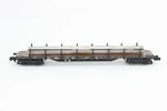 Scale Minitrix Db 4-AXLE Flat Stake Car With Metal Beams Load. Fixed Price $45.00.