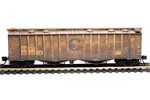 Csx Ex-chessie 50' Airslide Hopper Weathered Micro-trains #098 45 170 Scale. Fixed Price $36.95.