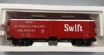 Mth Premier Scale 40' Steel Sided Reefer Swift & Company (red) # 20-94587. Fixed Price $67.15.