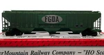 Intermountain Pacific Western Rail System 4750 Grain Hopper Fgda Weathered. Fixed Price $59.99.