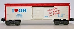 Lionel 6-19912 Gauge Love Ohio Boxcar Ex. Fixed Price $24.99.