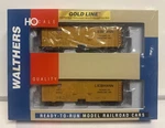 Walthers Gold Line Ho Scale Liebmann Packing 40' Meat Reefer 2-PACK #932-22582. Fixed Price $24.99.