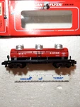 American Flyer #6-48497 Mkt 3 Dome Tank Car 1996 Tca. Fixed Price $99.00.
