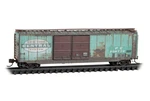 Penn Central Ex-nyc 50' Standard Boxcar Double Door Weathered 037 44 510 Scale. Fixed Price $37.95.