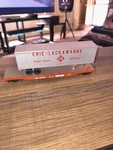 Vintage Athearn Ns 157107 Flat Car With Erie Lackawanna Semi Trailer Nice!!!. Fixed Price $41.30.