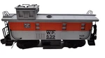 Lionel 6-16539 Western Pacific Lighted Window Caboose & Smokestack Gauge. Fixed Price $59.99.