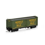 New Athearn 40' Wood Milk - Merkle Freight Cars Scale. Fixed Price $29.99.