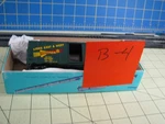 Ho Athearn Blue Box T.p.&w Car (B-4) Dark Green W/rocket. Fixed Price $17.99.