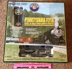 Lionel 6-30233 Pennsylvania Flyer Lionchief Remote Control 0-8-0 Steam Freight. Fixed Price $250.00.