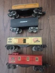 4 Lionel Gauge Tender 2679 Boxcar 2682 Caboose 2680 Shell Tank Train Lot. Fixed Price $39.98.