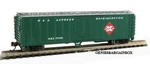 Scale 50' Railway Express Agency Steel Refrigerator Car Bachmann New 17957. Fixed Price $27.97.
