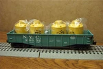 Lionel Nyc Gondola With Containers 26652 Gauge. Fixed Price $26.99.