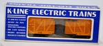 K-line Electric Trains D&rgw 5211 Stock Car Gauge O27 New Box Orange. Fixed Price $29.99.