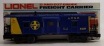 Lionel 6-9317 Gauge At&sf Blue Yellow Bay Window Caboose #9317 Ln/box. Fixed Price $25.82.