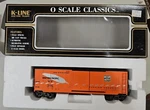 K-line, #K761-2171, Western Pacific Boxcar Wp, Ga. R#1953, Nice. (12L). Fixed Price $24.50.