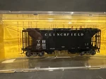 Kadee 8310 Clinchfield Road #60133 2003 Cu F, Bay, PS-2 Covered Hopper. Fixed Price $34.00.