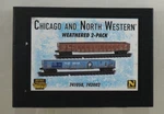 Nos Micro-trains Chicago & North Western Scale Gondola Car Set 983 05 016. Fixed Price $79.95.