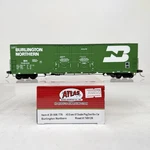 Atlas Master Line Ho Burlington Northern Bn #749126 Evans 53 Double Door Boxcar. Fixed Price $22.89.