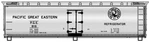 H0 Accurail -81803: Wood Reefer -pacific Great Eastern Model Kit. Fixed Price $23.99.