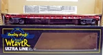 Weaver Scale Ultra Line 50' Flat Car Atsf Santa Fe 3 Rail Nos. Fixed Price $48.00.