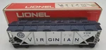 Lionel 6-9134 Gauge Virginian 4-BAY Covered Hopper Ex/box. Fixed Price $12.79.
