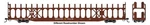 Walthers Ho 89' Flatcar W/bi-level Open Auto Rack Western Pacific Wp #9 910-8048. Fixed Price $48.98.