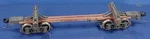 ON3/ON30 28' Skeleton Log Car Kit Less T/c Wiseman Model Services AMB301. Fixed Price $26.95.