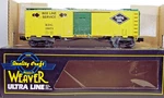 Weaver Rdg Reading "bee Line" Steel Sided Box Car 3 Rail Nos. Fixed Price $55.00.