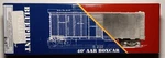 Branchline Blueprint #1521 40' 8'DOOR Aar Box Car Pennsylvania #71548 Nib Kit Ho. Fixed Price $17.50.