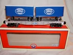 Lionel 2228470 Ford Motor Company Flat Car W Piggyback Trailers O-27 2022 Sealed. Fixed Price $86.99.