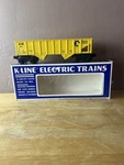 K-line Gauge K-5311 C&o Chessie System Yellow 2-BAY Open Hopper Car W/orig Box. Fixed Price $22.00.
