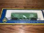 Vintage Ahm Scale 5460-10 Burlington Northern 4-BAY Hopper Car. Bn 74513 Nos. Fixed Price $9.20.