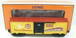 Lionel 6-29943 Gauge Texas Special Rr Art Boxcar Nib. Fixed Price $36.59.