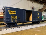 Lionel Chessie Systemboxcar Gauge. Fixed Price $60.00.