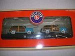 Lionel 6-17559 " Route 66 Flat W/ Autos Lot #45845. Fixed Price $25.00.