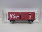Micro Trains # 20186 Great Northern 40' Box Car 19617 Scale. Fixed Price $17.00.