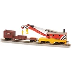 Bachmann Ho 250T Steam Crane Boom Tender Canadian National Item #16104 New. Fixed Price $67.99.