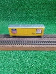 Upgraded Con-cor Ho Union Pacific 40' PS1 Plug Door Boxcar. Fixed Price $14.99.