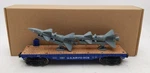 Menards 279-4490 Scale Us Airforce Flatcar W/ Rockets #4762 Ex/box. Fixed Price $21.99.
