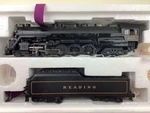 Mth 20-3130-1 Reading Gauge T-1 4-8-4 Steam Locomotive And Tender With PS2. Fixed Price $800.00.