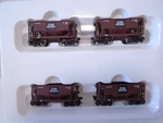 Walthers Ho 932-4403, Ore Car 4-PACK, C&nw. Fixed Price $129.99.