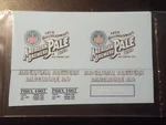 Ho Scale Decal For 40' Beer Reefers American Brewery Pale. Fixed Price $10.00.
